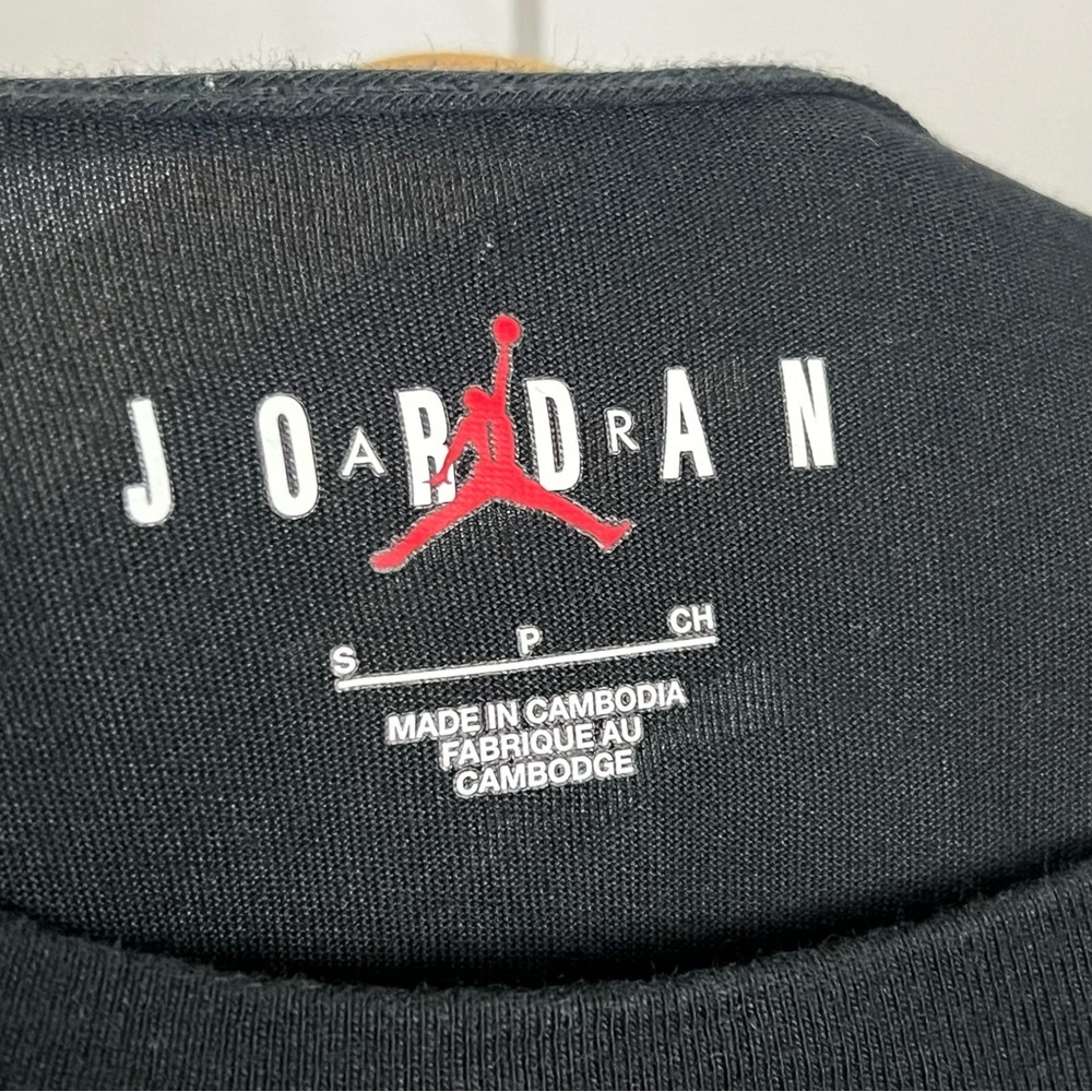 Jordan Air Black DF GFX Michael Graphic Tee S - Picture 7 of 8